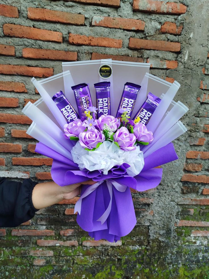 Bouquet Cokelat & Bunga